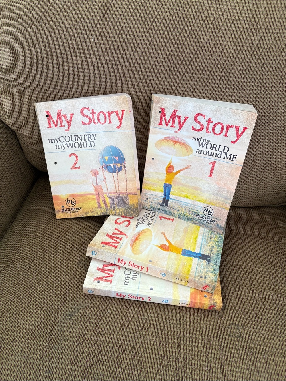 Masterbooks My Story 1 & 2 homeschool history curriculum
